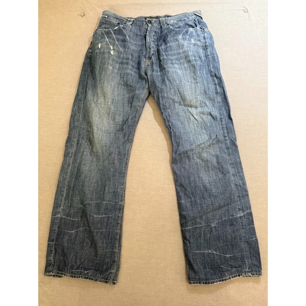 Ed Hardy Loves Kills Jeans‎ Mens 32 Blue Denim Straight Pocketed Men 32X29.